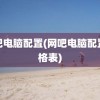 网吧电脑配置(网吧电脑配置价格表)