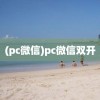 (pc微信)pc微信双开