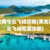 黑龙舞兮云飞扬攻略(黑龙舞兮云飞扬完美攻略)