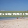 黑白2攻略(口袋黑白2攻略)