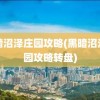 黑暗沼泽庄园攻略(黑暗沼泽庄园攻略转盘)