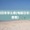 电脑日志怎么看(电脑日志怎么查看)